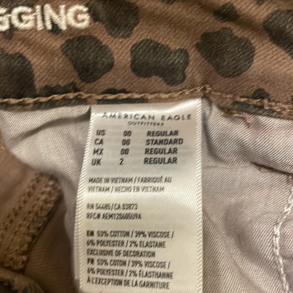 american eagle jeans size 00 - Picture 3 of 3
